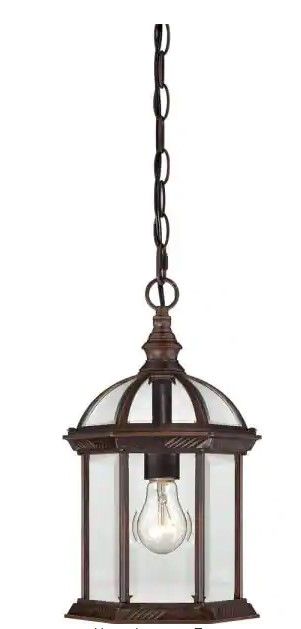 Photo 1 of 
Filament Design
Haven Rustic Bronze 1-Light Outdoor Hanging Lantern