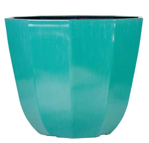 Photo 1 of 
Trendspot
16 in. Alessi Plastic Planter, Aqua