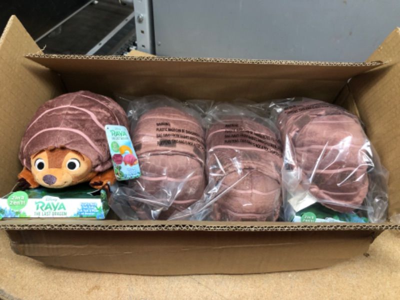 Photo 1 of Bundle of 4 
Disney Raya and the Last Dragon Fold'n Roll Tuk Tuk Stuffed Animal