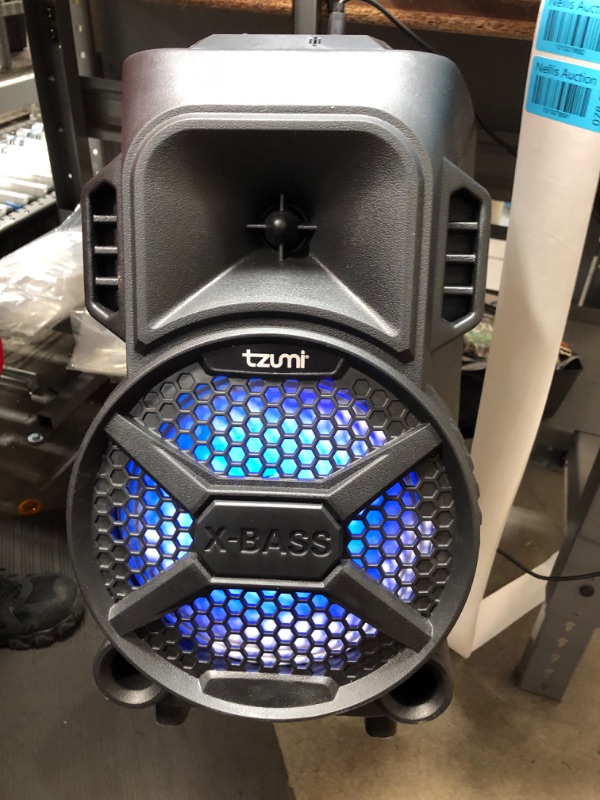 Photo 2 of TZUMI
Megabass Bluetooth Karaoke Jobsite Speaker