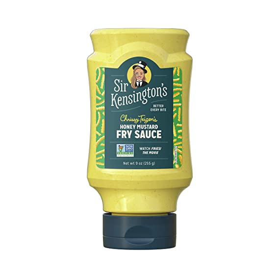 Photo 1 of ** EXP: JULY 16 22 ***    ** NON-REFUNDABLE ***    ** SOLD AS  IS **
Sir Kensington's Fry Sauce Dipping Sauce Chrissy Teigen's Honey Mustard Fry Sauce Gluten Free, Non-GMO, from 100% Grade-A Mustard Seeds and Fair Trade Organic Honey, Shelf-Stable 9 Oz
