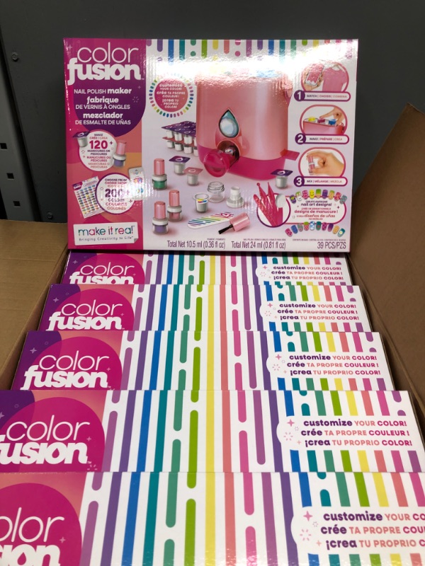 Photo 1 of Color Fusion Nail Polish Maker MAKE IT REAL
BOX OF 6 UNITS