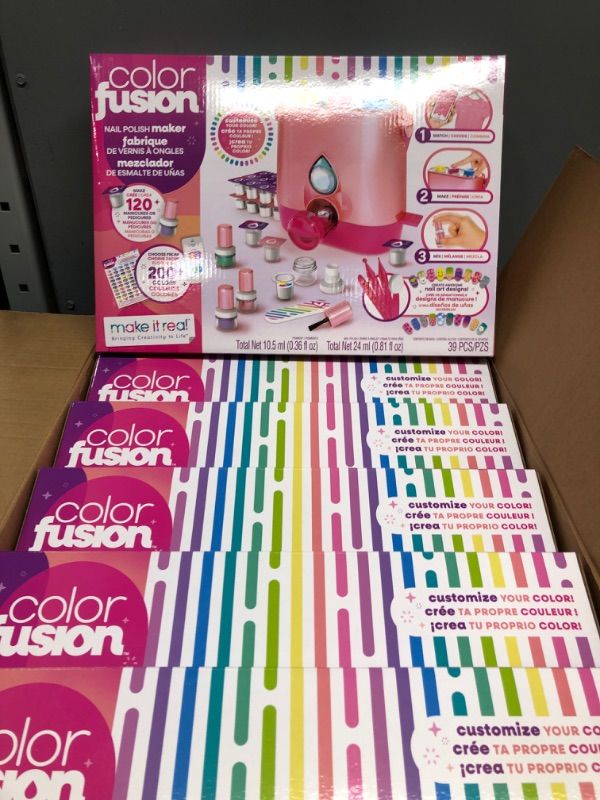 Photo 2 of Color Fusion Nail Polish Maker MAKE IT REAL
BOX OF 6 UNITS