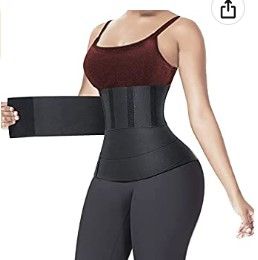 Photo 1 of Snatch Me Up Bandage Wrap Waist Trainer For Women Lower Belly Waist Wraps For Stomach Wraps Plus Size