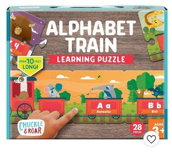 Photo 1 of 4
Chuckle & Roar Alphabet Train Learning Puzzle - 28pc