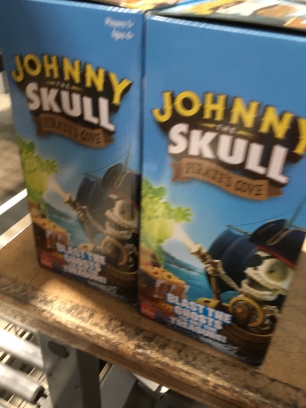Photo 2 of  2 BOXWS Goliath Johnny the Skull Pirate's Cove Game