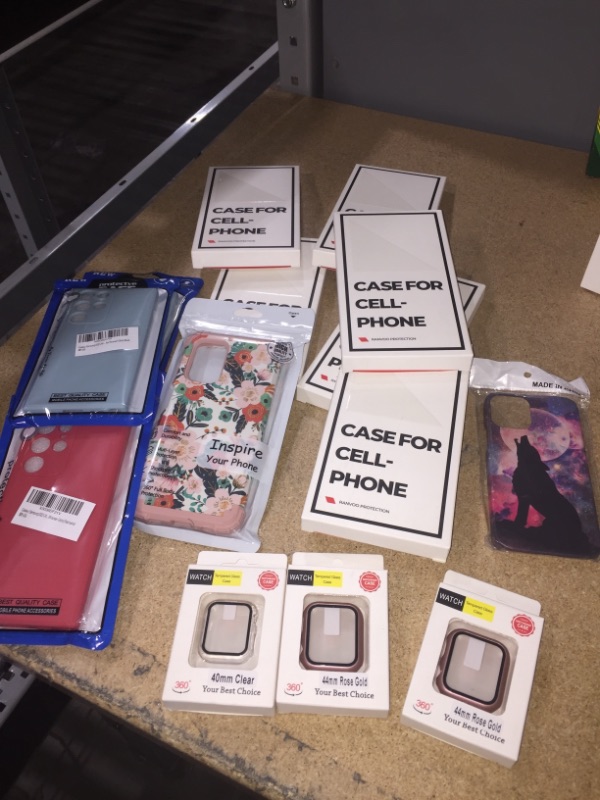 Photo 1 of **BUNDLE OF PHONE ACCESSORIES**