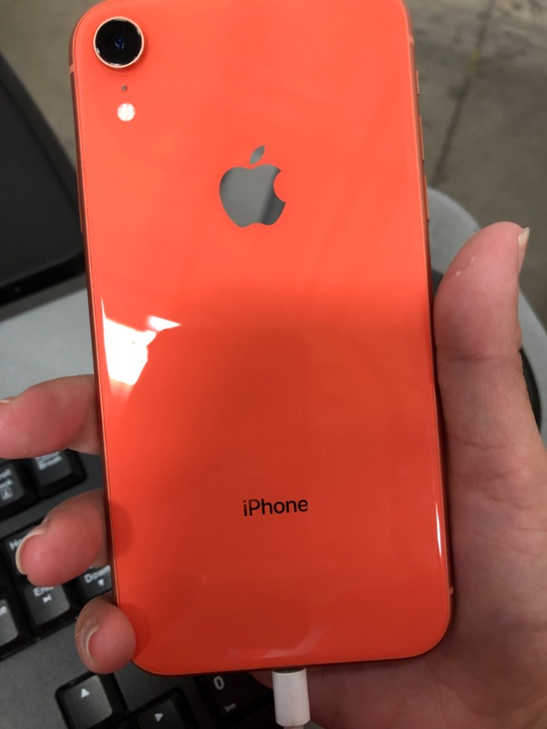 Photo 3 of Apple iPhone XR, 64GB, Coral - Unlocked (Renewed)
