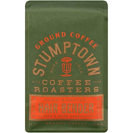 Photo 1 of **EXPIRES JUNE07/2022 NOT REFUNDABLE** Stumptown Coffee Roasters, Medium Roast Ground Coffee - Hair Bender 12 Ounce Bag, Flavor Notes of Citrus and Dark Chocolate
