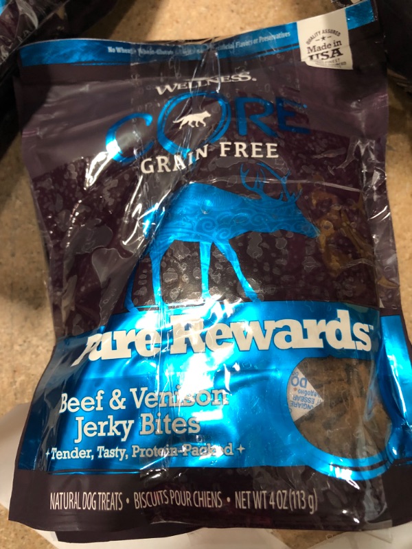 Photo 2 of **EXPIRES AUG2022, NOT REFUNDABLE** Wellness CORE Power Packed Jerky Dog Treats
SET OF 4