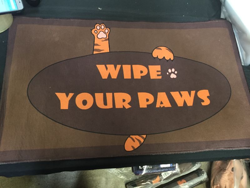 Photo 1 of "WIPE YOUR PAWS"
INDOOR/OUTDOOR DOOR MAT