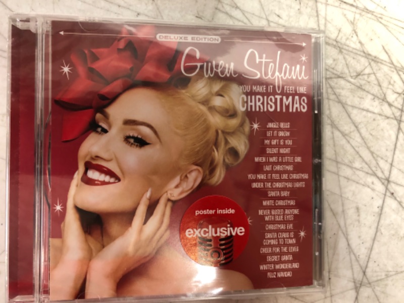 Photo 2 of You Make It Feel Like Christmas (Deluxe) (Target Exclusive) POSTER INSIDE
