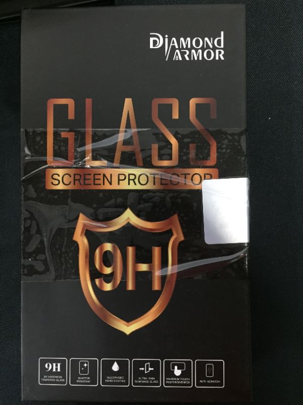 Photo 3 of Diamond Armor 3-Pack iPhone 11 and iPhone XR 6.1-inch Tempered Glass Screen Protector, Alignment Frame Installation 9H Hardness HD Clear
3 CT