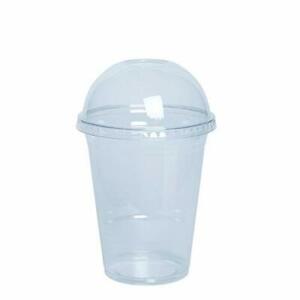 Photo 1 of [50 Sets - 16 oz.] Plastic Cups With Dome Lids