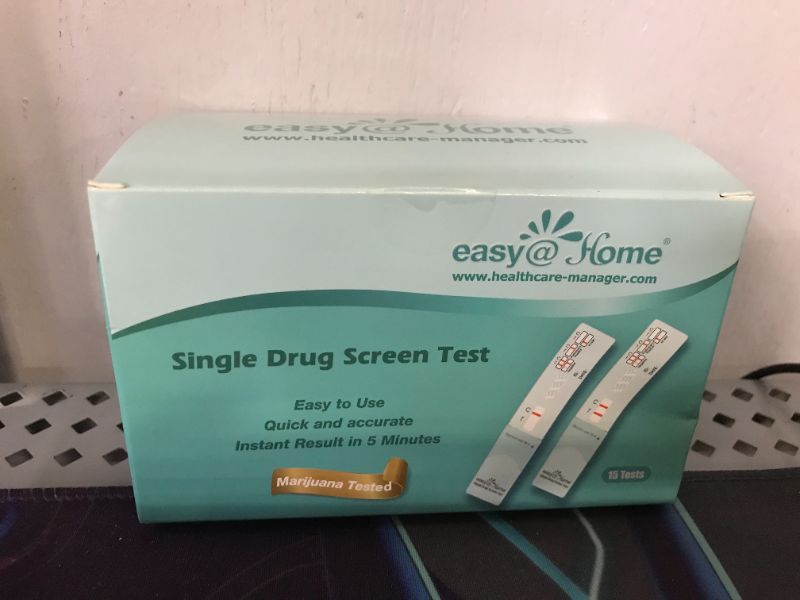 Photo 2 of 15 Pack Easy@Home Marijuana (THC) Single Panel Drug Tests Kit - #EDTH-114
