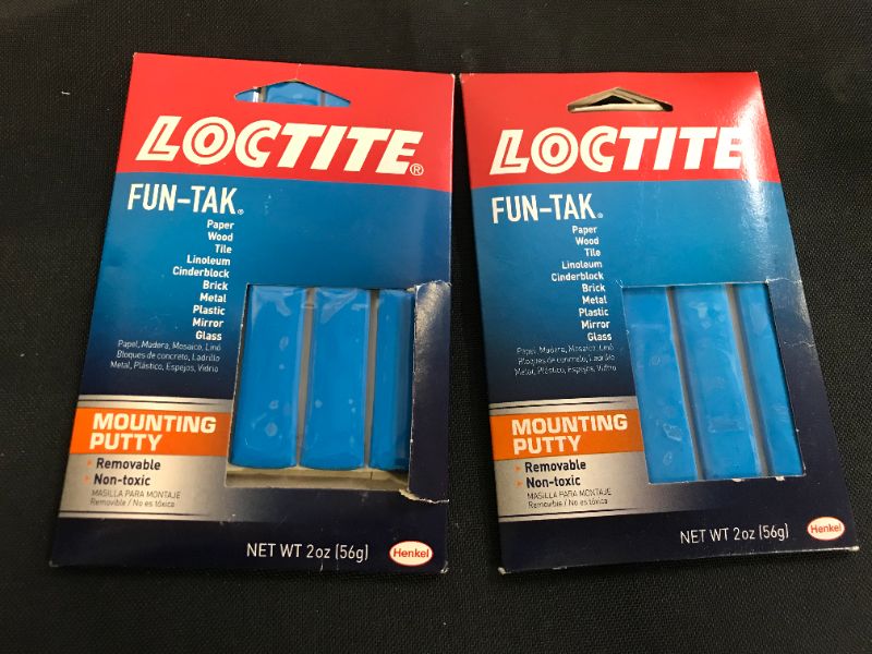 Photo 1 of 2 pack Loctite 1087306 2 Ounce Mount Putty
