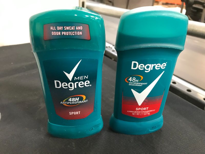 Photo 2 of 2 pcs Degree Men Original Antiperspirant Deodorant 48-Hour Odor Protection Sport Mens Deodorant Stick 2.7 oz  
