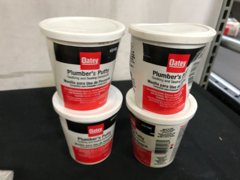 Photo 1 of Oatey 14 oz. Plumber's Putty 4pcs 