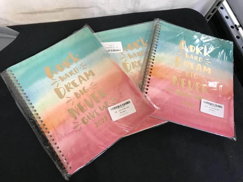 Photo 1 of 2022 Monthly Planner/ 3 pcs