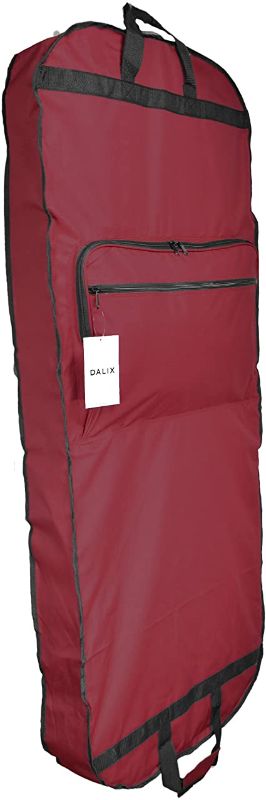 Photo 1 of DALIX 60" Professional Garment Bag Cover for Suits Pants & Gowns Dresses (Foldable)
