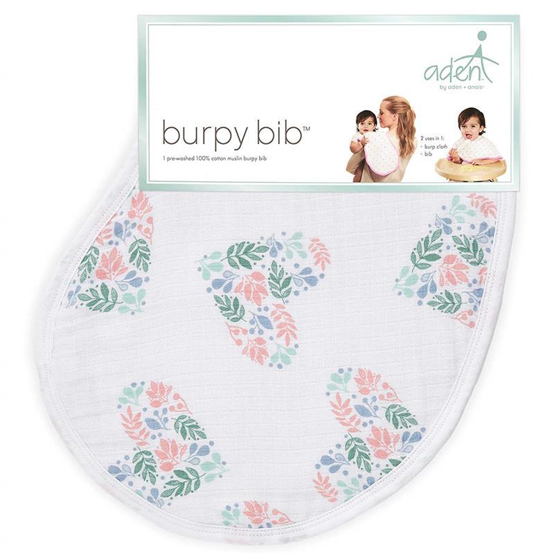 Photo 1 of ADEN + ANAIS - BURPY BIB, BRIAR ROSE
