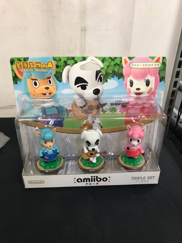 Photo 2 of amiibo triple set Kaizo / Totakeke / Lisa Compatible with Animal Crossing series nintendo_wii_u,nintendo_3ds
