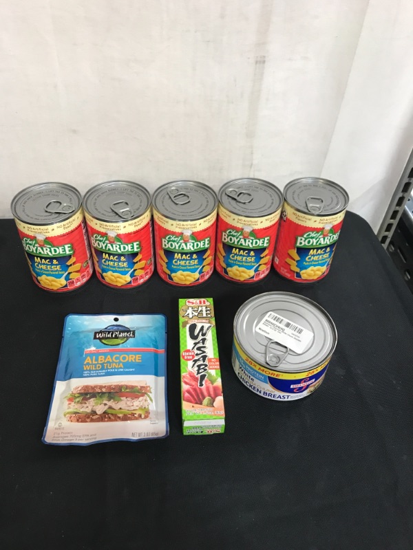 Photo 1 of 8PC LOT, VARIOUS FOOD ITEMS, EXP 06/02/22-03/05/24