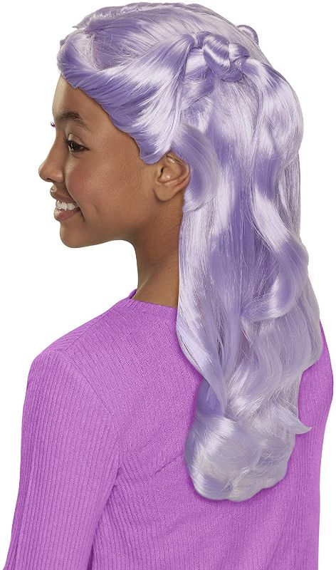 Photo 1 of CGH Cute Girls Hairstyles! Wig - Purple Wavy Hair Style & Wear Wig
