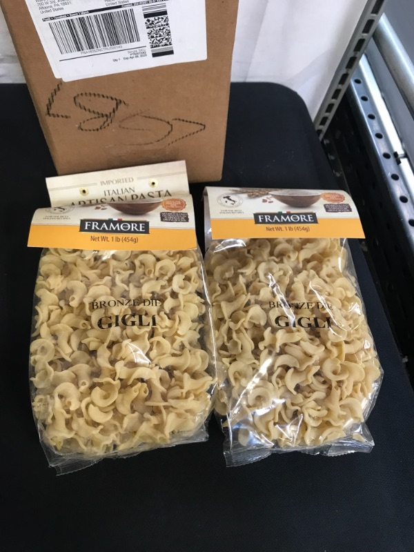 Photo 1 of 2PK FRAMORE GIGLI Pasta, Imported, Authentic Italian, Artisan Made, Gourmet, Dried ,EXP 11/30/23