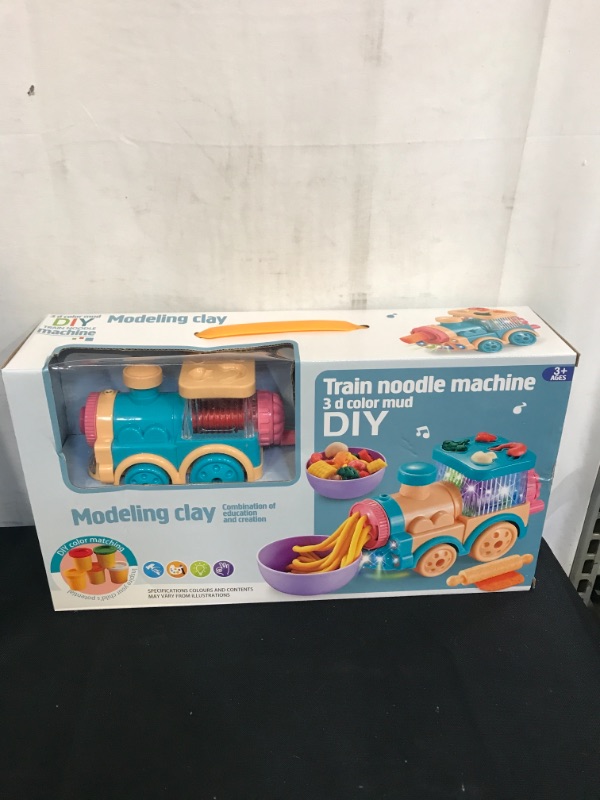 Photo 2 of iLifeTech Noodel Machine Preschool Toye DIY Modeling Clay Polymer Art Clay Toys Kit Music and Lights Car Toy for 3+ Years Old Boy
