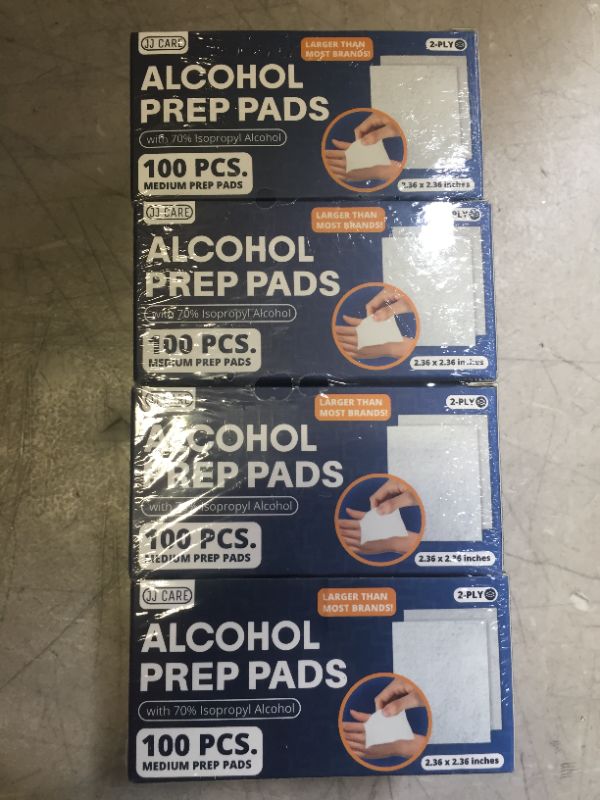 Photo 1 of 100  PCK ALCOHOL PREP PADS