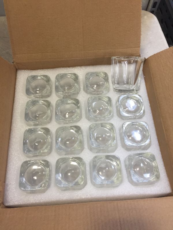 Photo 1 of 2 Ounce Heavy Base Shot Glass Set,QAPPDA Whisky Shot Glasses 2 oz,Mini Glass Cups For liqueur,Double Side Cordial Glasses,Tequila Cups Small Glass Shot Cups Set Of 16 KTY1502…
