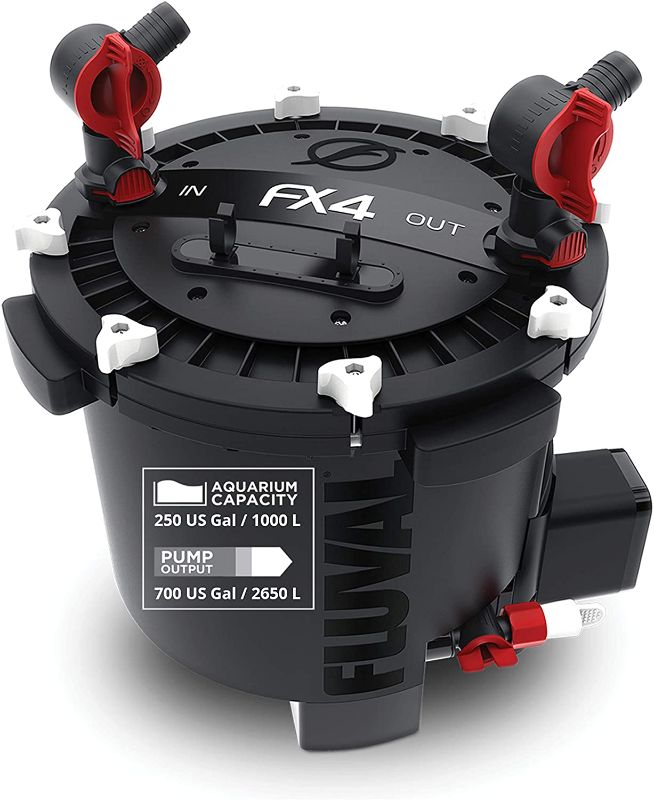 Photo 1 of Fluval FX4 High Performance Aquarium Filter, Canister Filter for Aquariums up to 250 Gal., A214
