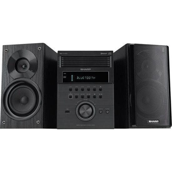 Photo 1 of Sharp - 5-Disc Micro System - Black