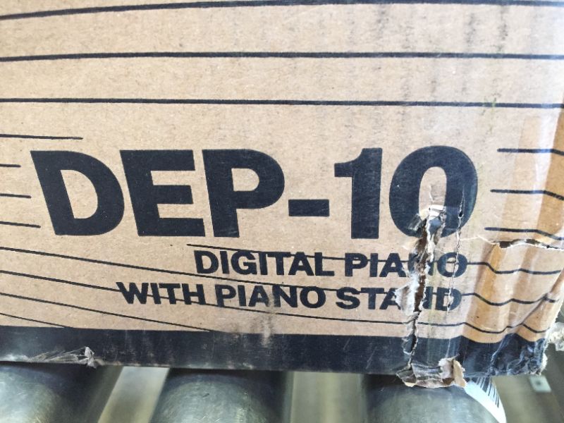 Photo 6 of Donner DEP-10 Beginner Digital Piano 88 Key Full Size Semi Weighted Keyboard, Portable Electric Piano With Furniture Stand/Triple Pedals/Power Supply