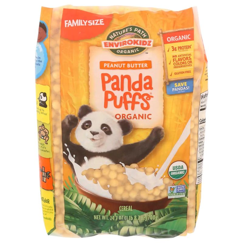 Photo 1 of 
Envirokidz Organic Panda Puff Cereal, 24.7 Ounce -- 3 per case.
EXP 1-22-22
