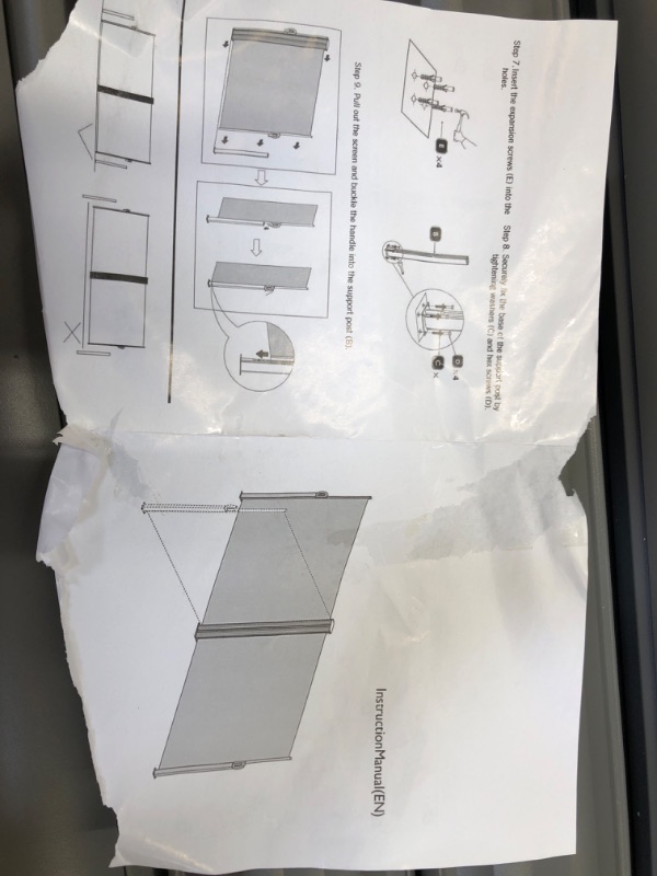 Photo 2 of CUBICLE DIVIDER NO ACCESSORIES OR HARDWARE 