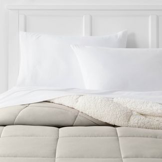 Photo 1 of Sherpa Washed Microfiber Comforter - Room Essentials™ twin /twin xl

