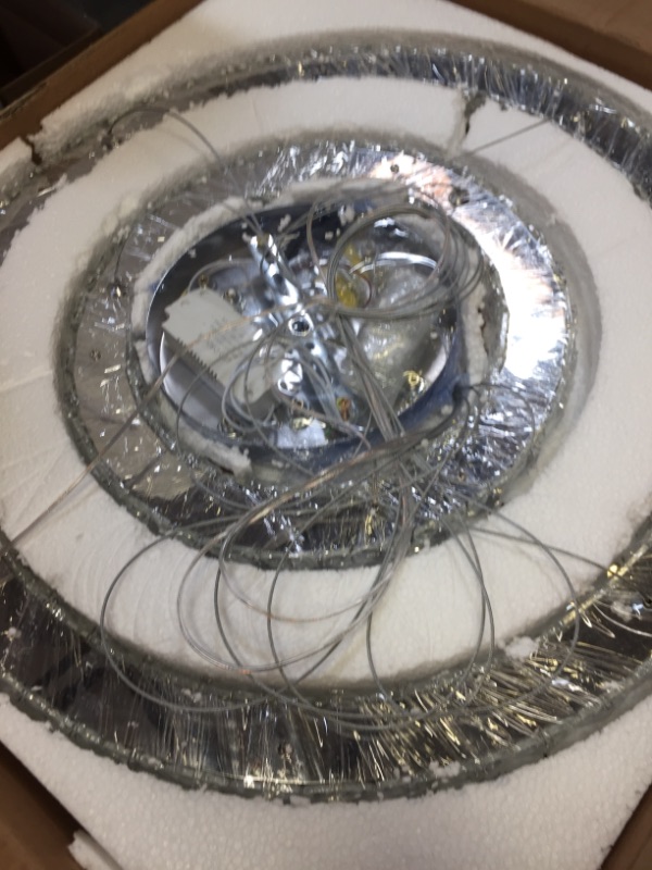 Photo 1 of double ring pendant light