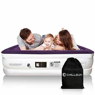 Photo 1 of CHILLSUN Queen Air Mattress with Built-in Pump --- Stock Photo for Reference only 