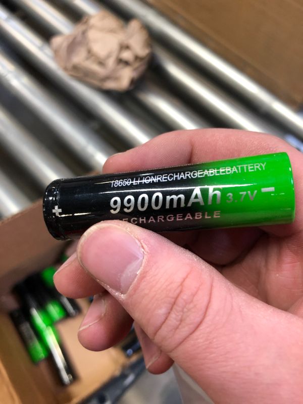Photo 3 of 14 pcs  9900mAh Battery Rechargeable 3.7V Li-ion Batteries Charger Lot