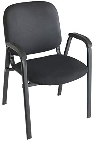 Photo 1 of Realspace® Stacking Guest Chair, Black
