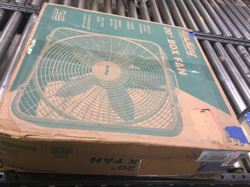 Photo 2 of Air King 9723 20-inch 3-Speed Box Fan, PARTS ONLY 