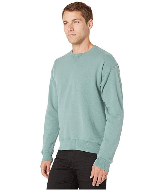 Photo 1 of Hanes Comfortwash Garment Dyed Fleece Sweatshirt Cypress Green Size: 2XL
