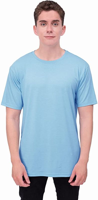 Photo 1 of ONLEE Men's Regular Fit Crew T-Shirt, Soft, Breathable---MEDIUM---