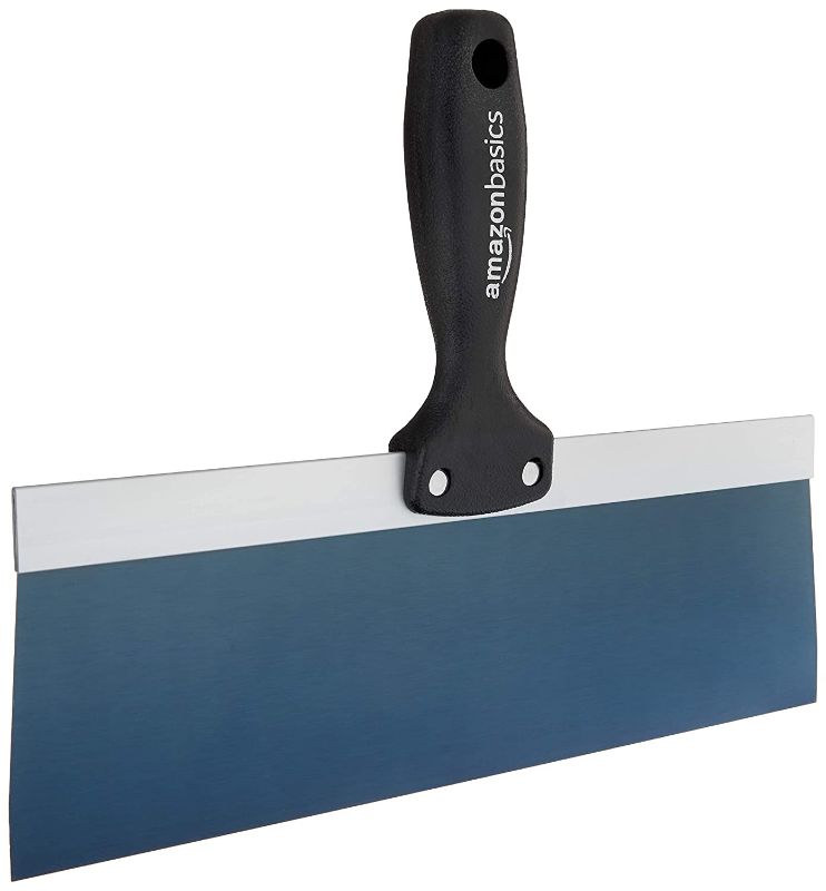 Photo 1 of Amazon Basics 12" Blue Steel Tape Knife, with Solid Handle and Soft Grip
