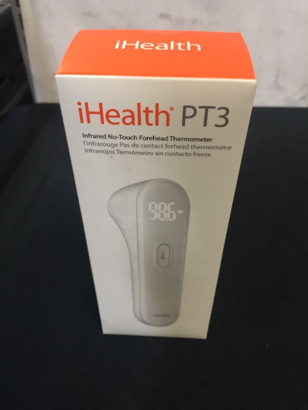 Photo 2 of iHealth PT3 Non-Contact Infrared Forehead Thermometer