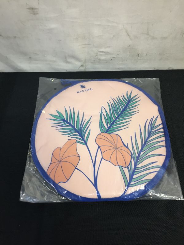 Photo 1 of 12 inch Insulated Tortilla Warmer fabric pouch, Microwaveable and BPA free made with Waterproof material for easy cleaning. Elegant design to brighten up any dining table.
