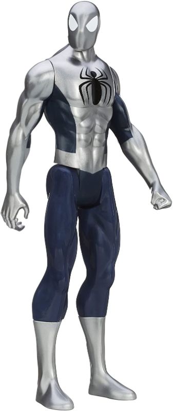 Photo 1 of Marvel Ultimate Spider-Man Titan Hero Series Armored Spider-Man Figure - 12 Inch
