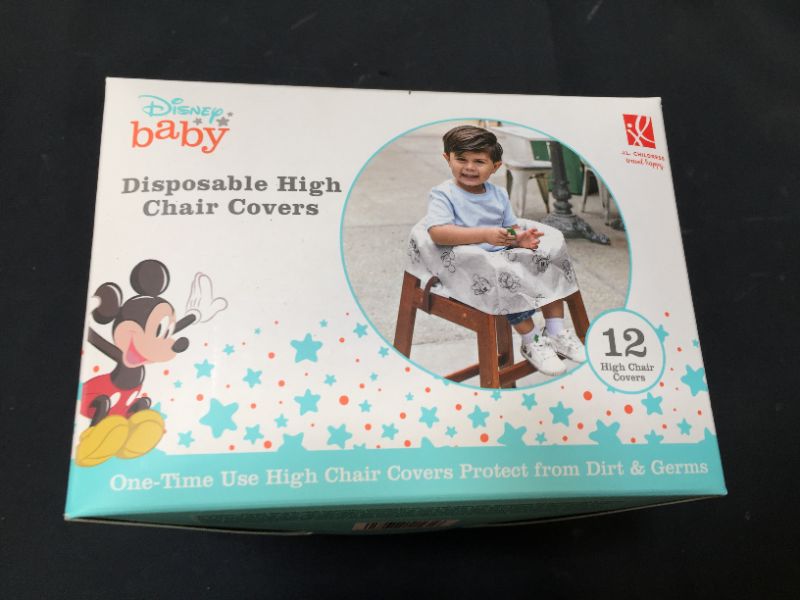 Photo 2 of Disney Baby by J.L. Childress Disposable Restaurant High Chair Cover - 12pk